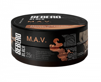 Табак Sebero Black, 25гр "M.A.V. / Дыня, Абрикос, Ваниль"